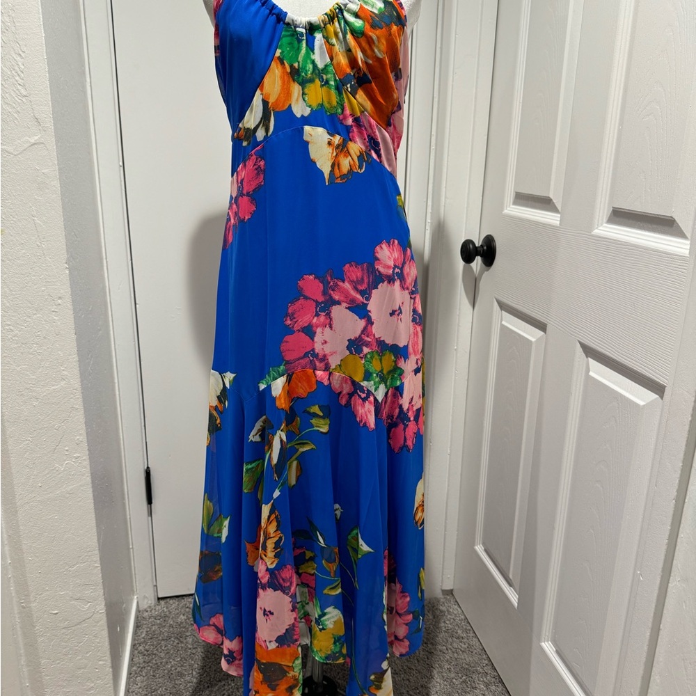 Taylor Vibrant Floral Maxi Dress